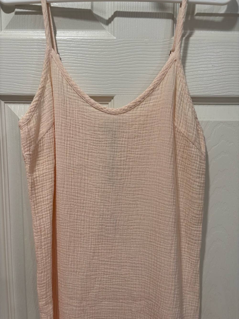 NWT Self Contrast Midi Dress Blush Pink - Picture 4 of 7